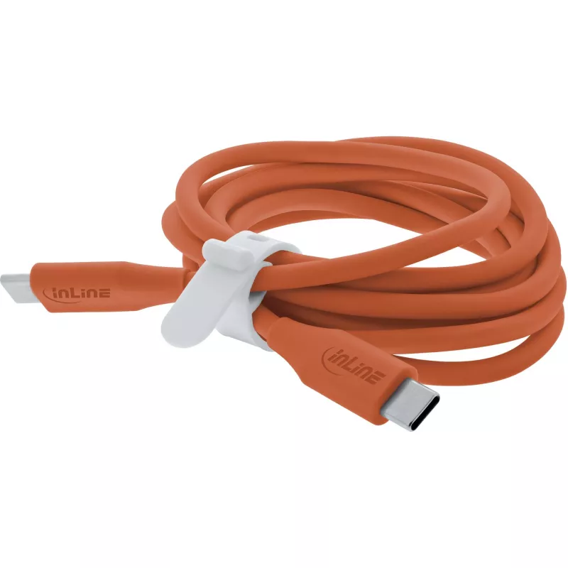 Cable USB InLine 35892O 2 m USB-C naranja USB 2.0 0,48 Gbit/s