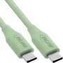 Cable USB InLine 35891G 1 m USB C verde USB 2.0 0,48 Gbit/s