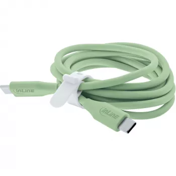 Cable USB InLine 35891G 1 m USB C verde USB 2.0 0,48 Gbit/s