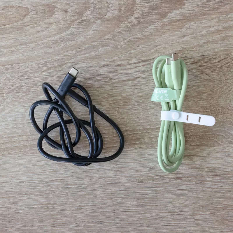 Cable USB InLine 35891G 1 m USB C verde USB 2.0 0,48 Gbit/s