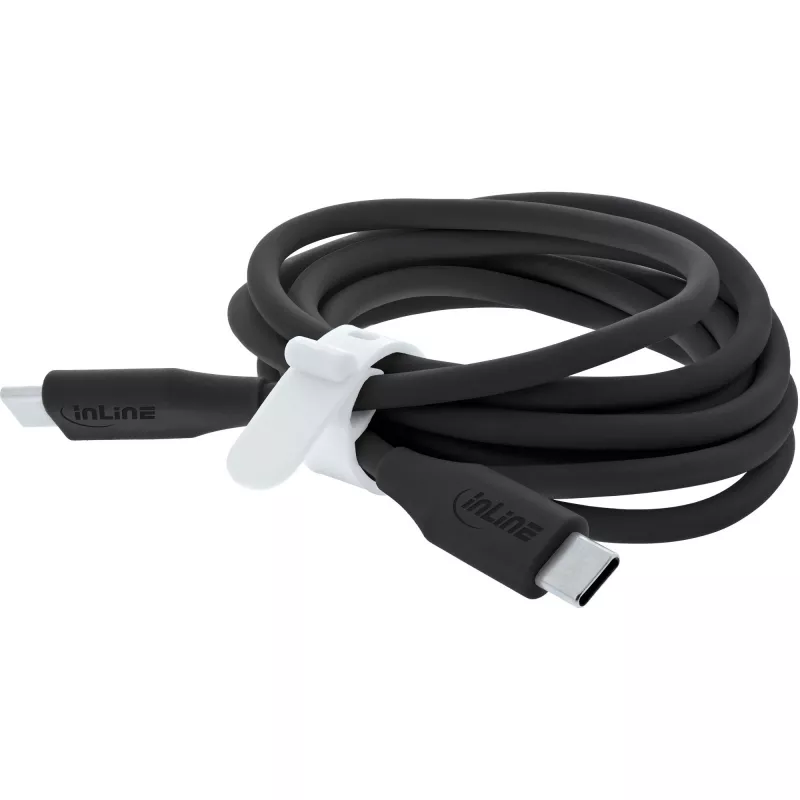 Cable USB InLine 35891 USB 2.0 1 m USB-C negro