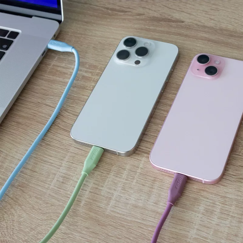 Cable USB InLine 35895P USB 2.0 0,5 m USB C violeta