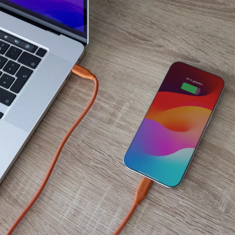 Cable USB InLine 35895O 0,5 m USB-C naranja USB 2.0 0,48 Gbit/s