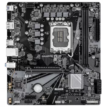 Placa base GIGABYTE H610M D3W LGA1700 para CPU Intel de 12.ª–14.ª generación, VRM 5+1+1, DDR5 hasta 5600 MHz, 128 GB, PCIe 3.0 M.2, 1 GbE, USB 3.2 Gen1