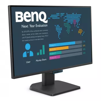 Monitor BenQ 23,8 pulgadas 1080p FHD de empresa, 60,5 cm (23,8 pulgadas), 1920 x 1080 píxeles, Full HD, LCD, 5 ms, negro