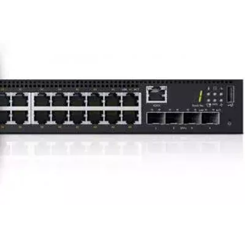 DELL N1524P Managed L3 Gigabit Ethernet (10/100/1000) Power over Ethernet (PoE) 1U Negro
