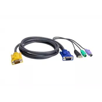 ATEN Cable KVM PS/2 USB 3m