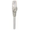 Intellinet Cable de red patch, Cat6, 3m, Gris, CCA, U/UTP, PVC, RJ45, contactos dorados, protección de lengüeta, con alivio de tracción, garantía de por vida