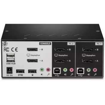 KVM-Switch Trendnet TK-240DP negro
