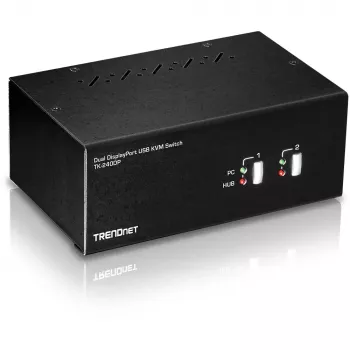 KVM-Switch Trendnet TK-240DP negro