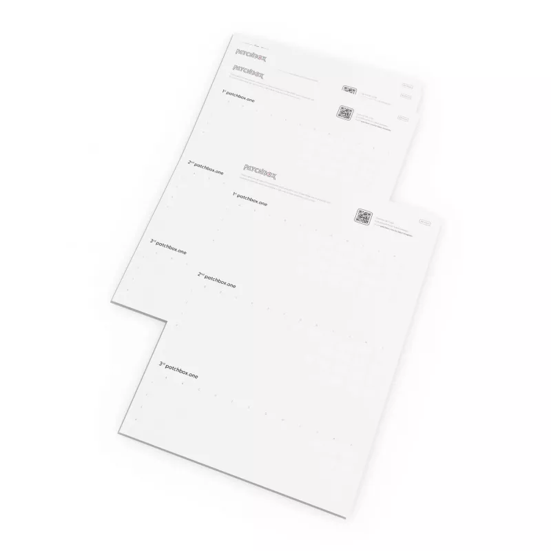Accesorio para patch panel Patchbox PONEIDLABEL — etiquetas de papel para patch panels (PONEIDLABEL)