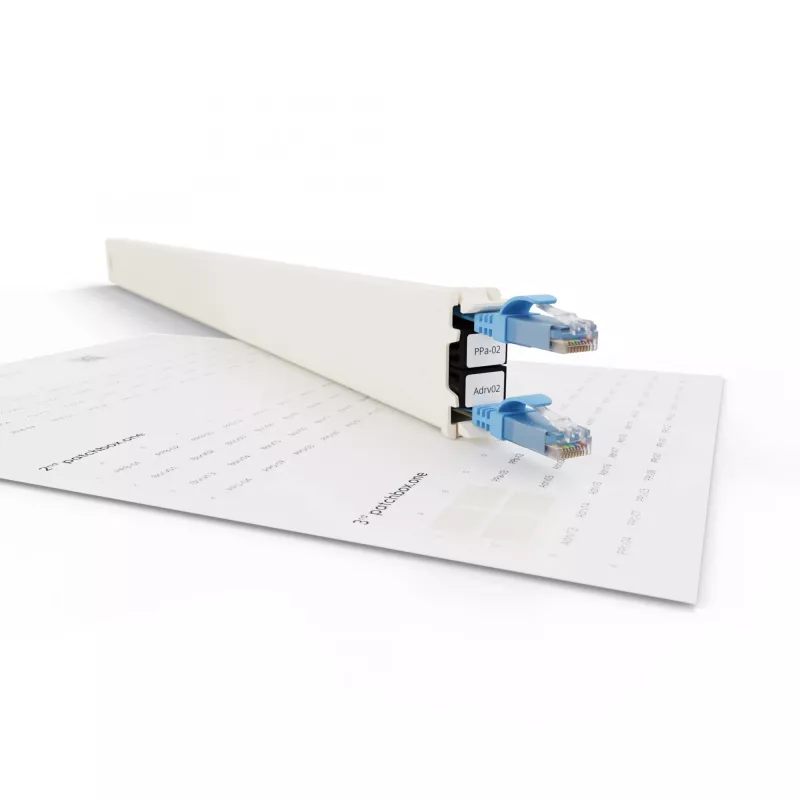 Accesorio para patch panel Patchbox PONEIDLABEL — etiquetas de papel para patch panels (PONEIDLABEL)