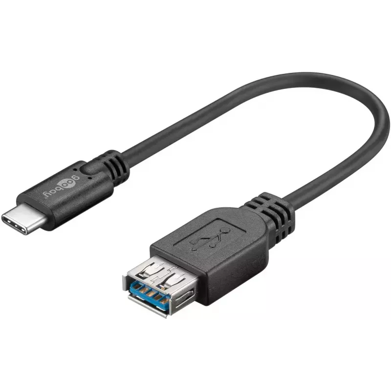 Cable alargador USB-C a USB-A Goobay 67894