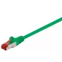 Cable de red Goobay 95514 5m Cat6 S/FTP, verde
