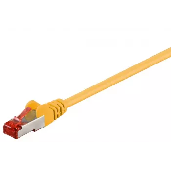 Cable de red Goobay 95523 Amarillo 7,5m Cat6 S/FTP