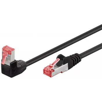 Cable de red Goobay 51545 Negro 3 m Cat6 S/FTP