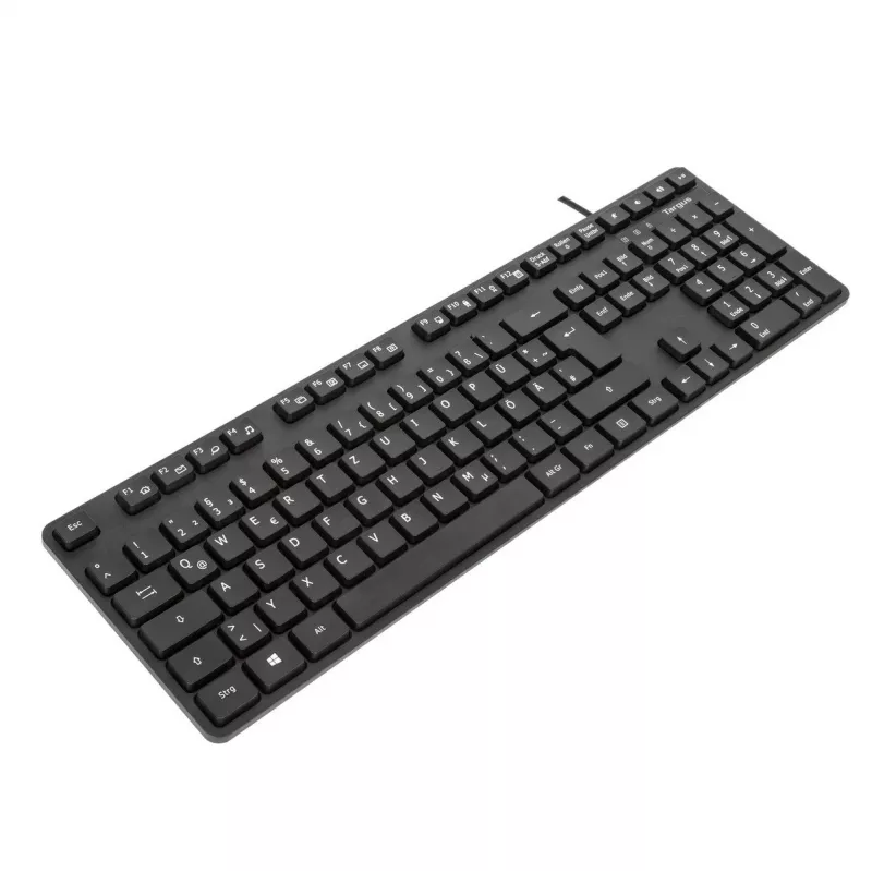 Targus AKB30DE Teclado Home USB QWERTZ Alemán Negro