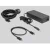 Dock para portátil DeLOCK 87725 Cableado Thunderbolt 3 Negro Plata