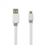 Cable USB Nedis CCBW60500WT10 1 m USB 2.0 A a Micro-USB B Blanco