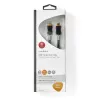 Cable USB Nedis CCBW64020AT20 USB4 Gen 2x2 2 m USB C Negro Plata