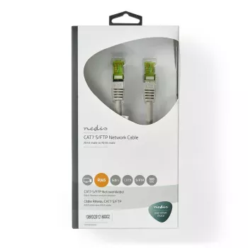 Nedis CCBW85420GY50 Cable de red gris 5 m Cat7 S/FTP
