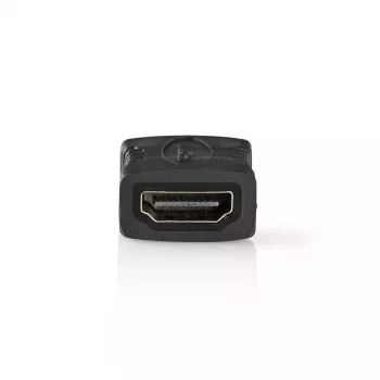 Adaptador HDMI hembra-hembra Nedis CVBW34900AT contactos bañados en oro antracita