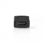 Adaptador HDMI hembra-hembra Nedis CVBW34900AT contactos bañados en oro antracita