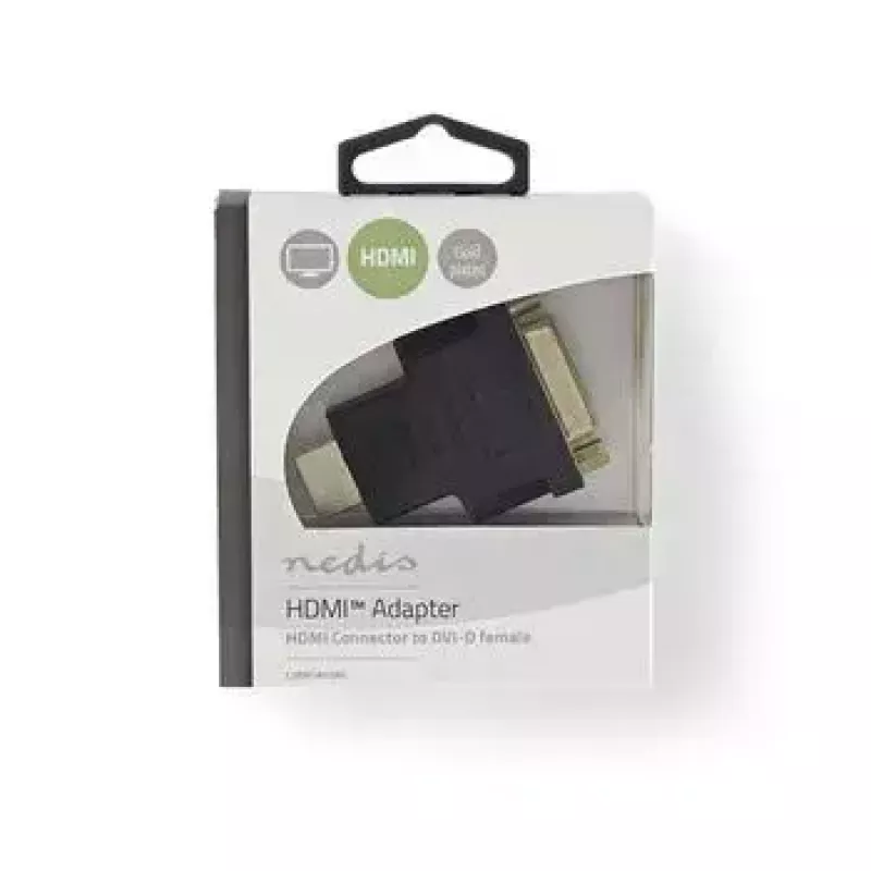 Adaptador de cable Nedis CVBW34910AT HDMI DVI-D dorado