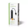 Hub USB Nedis UHUBU2420BK USB 2.0 480 Mbit/s negro
