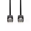 Cable de red Nedis CCBW85210AT100 10m Cat6 F/UTP negro