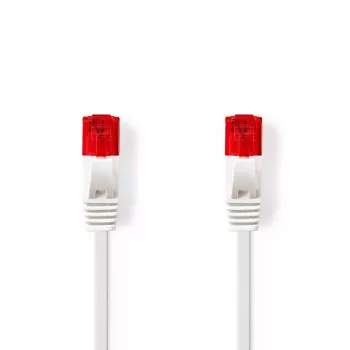 Nedis CCGP85216WT100 Cable de red blanco 10 m Cat6 U/UTP