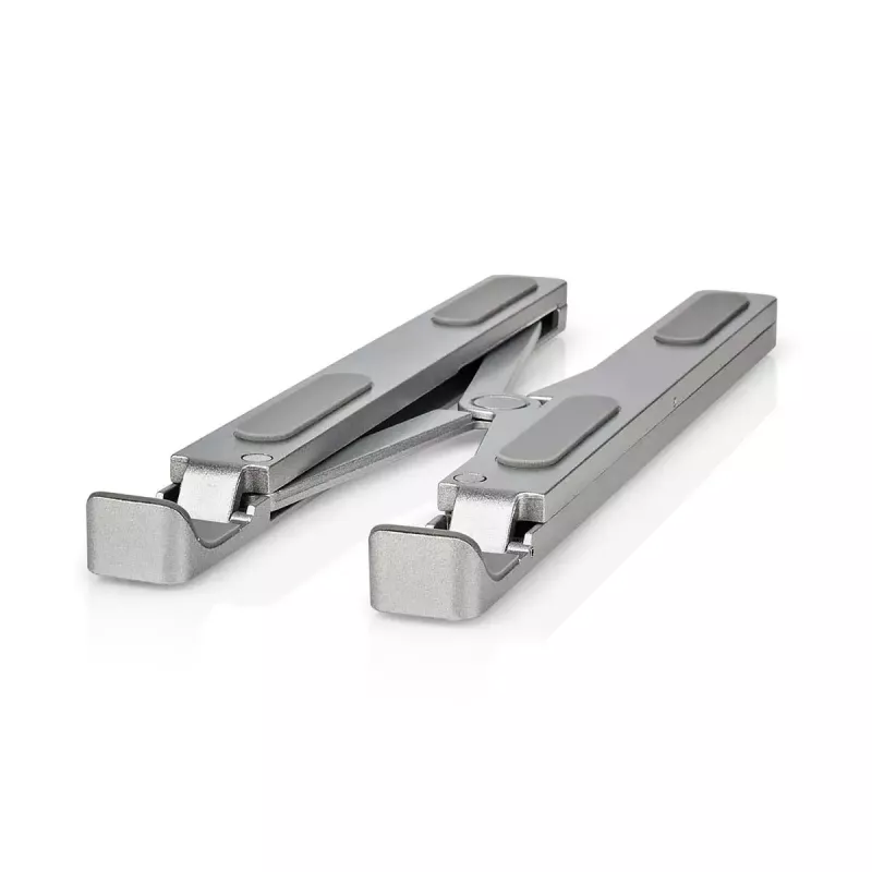 Soporte para portátil Nedis NBSTND100SI aluminio 43,2 cm regulable en altura