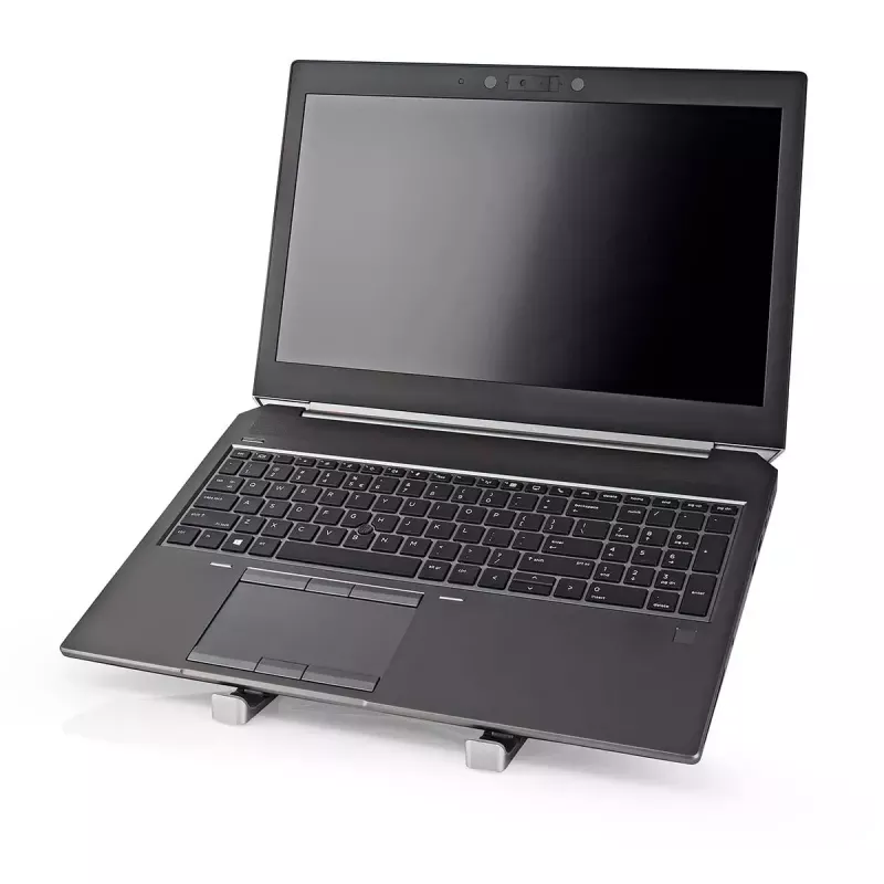 Soporte para portátil Nedis NBSTND100SI aluminio 43,2 cm regulable en altura