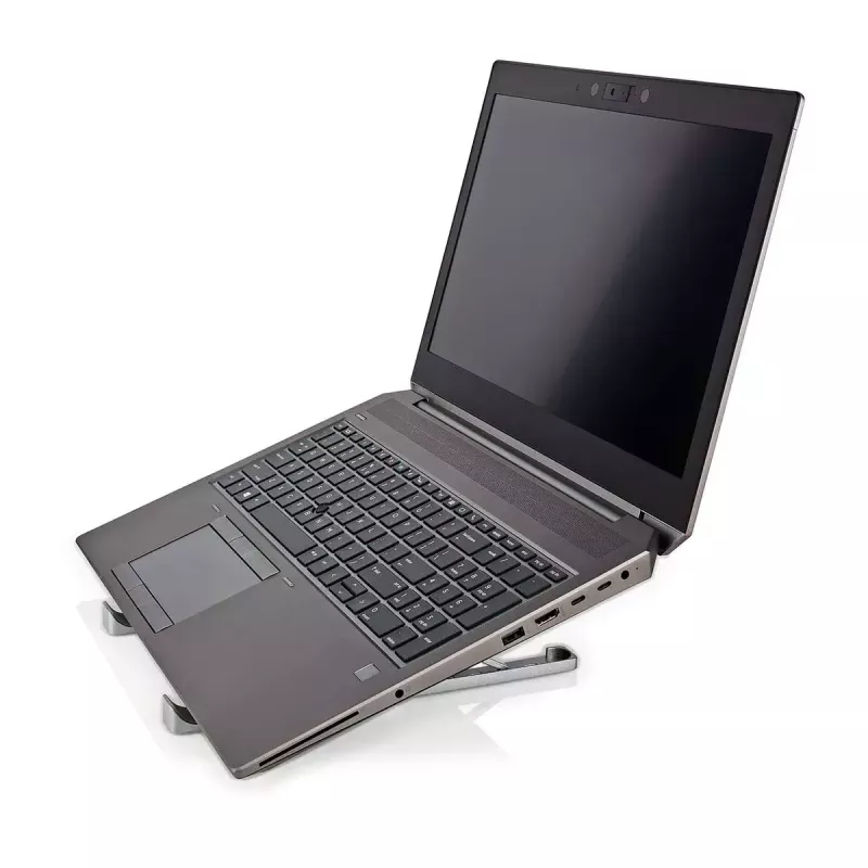 Soporte para portátil Nedis NBSTND100SI aluminio 43,2 cm regulable en altura
