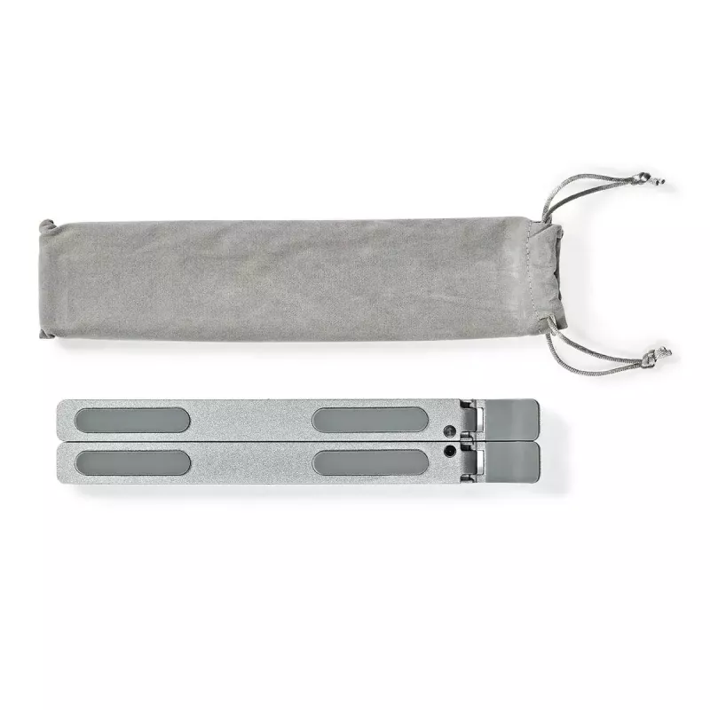 Soporte para portátil Nedis NBSTND100SI aluminio 43,2 cm regulable en altura