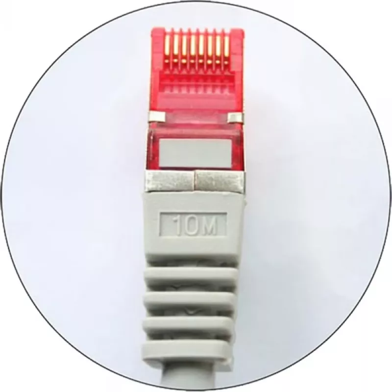 InLine Cable de parcheo S/FTP PiMF Cat.6 250MHz cobre libre de halógenos gris 3m
