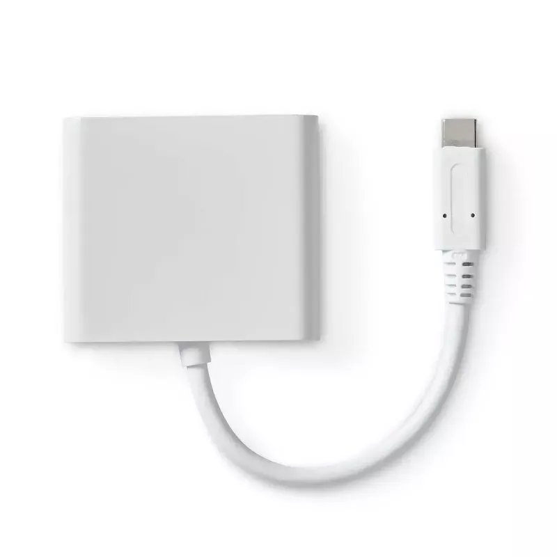 Dock para portátil Nedis CCGB64770WT01 USB Type-C con cable 7,5 W
