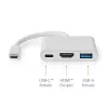 Dock para portátil Nedis CCGB64770WT01 USB Type-C con cable 7,5 W