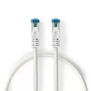 Cable de red Nedis CCTB85321AL05 RJ-45 Cat6a 0,5 m plateado