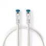 Cable de red Nedis CCTB85321AL05 RJ-45 Cat6a 0,5 m plateado