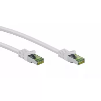 Cable de red Wentronic 2 m Cat8.1 S/FTP RJ-45 blanco