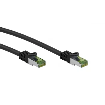 Cable de red Wentronic 61095 3 m Cat8.1 S/FTP negro