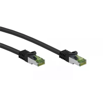 Cable de red Wentronic 61096 5 m Cat8.1 S/FTP RJ-45 negro