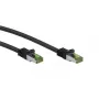 Cable de red Wentronic 61098 10 m Cat8.1 S/FTP negro