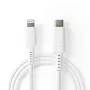 Cable Lightning Nedis CCGW39650WT10 1 m blanco USB C