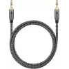 Cable de audio WENTRONIC Goobay 65275 — 3 m, 3,5 mm TRS conector macho–conector macho, contactos dorados, apantallado magnético