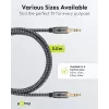 Cable de audio WENTRONIC Goobay 65275 — 3 m, 3,5 mm TRS conector macho–conector macho, contactos dorados, apantallado magnético