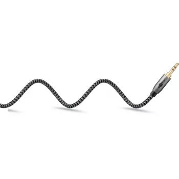 Cable de audio Goobay / WENTRONIC 3,5 mm jack – 3,5 mm jack, 5 m, cobre, contactos dorados, apantallado magnético