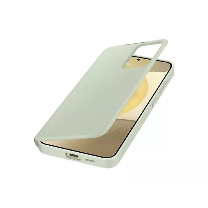 Funda cartera Samsung Galaxy S24+ verde monocromático