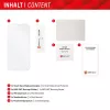 Displex Smart Glass (9H) para Samsung Galaxy A24/A25 5G, adhesivo de montaje, a prueba de roturas